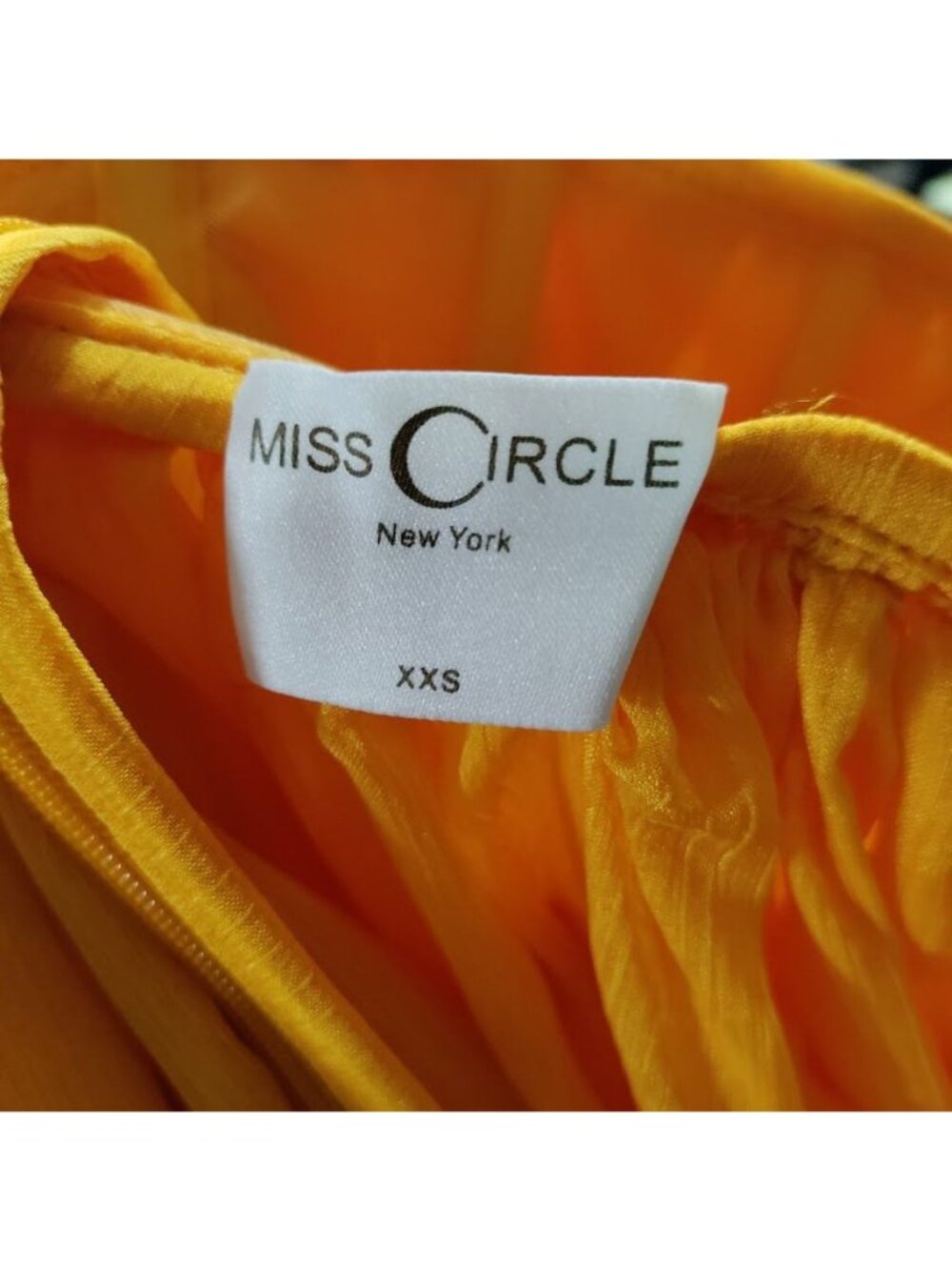 Miss Circle XXS Silk Pleated Corset Slit Maxi Dress Yellow Back In Style - Picture 12 of 15